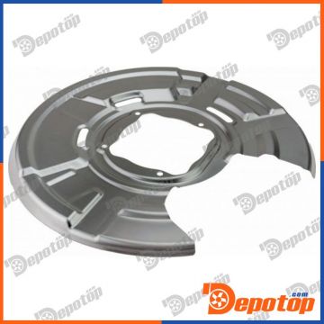 Déflecteur, disque de frein arrière gauche pour BMW | HTO-BM-042, 34216778253